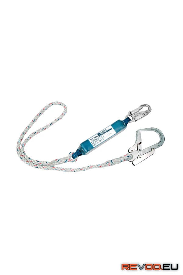 Kötél energiaelnyelővel és karabinerekkel Portwest FP23 2.