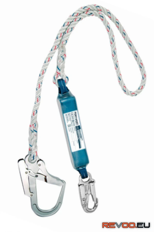 Kötél energiaelnyelővel és karabinerekkel Portwest FP23 1.