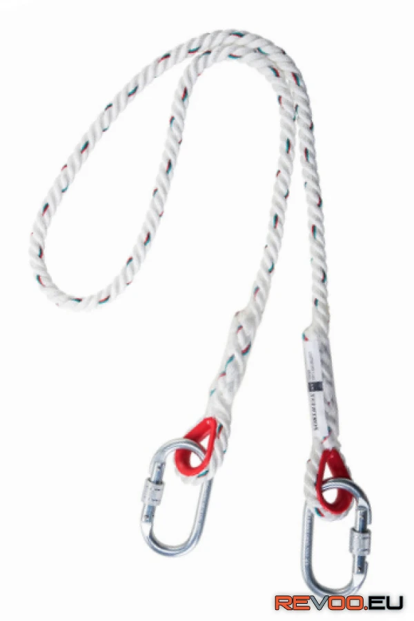 Kötél 1,5m karabinerekkel, poliészter Portwest FP24 1.