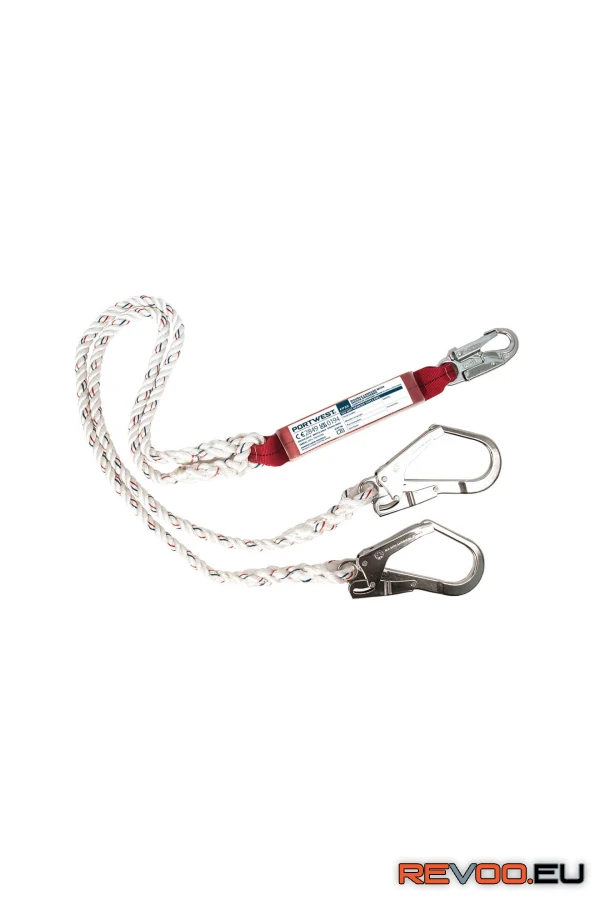 Y-kötél energiaelnyelővel és karabinerekkel Portwest FP25 2.