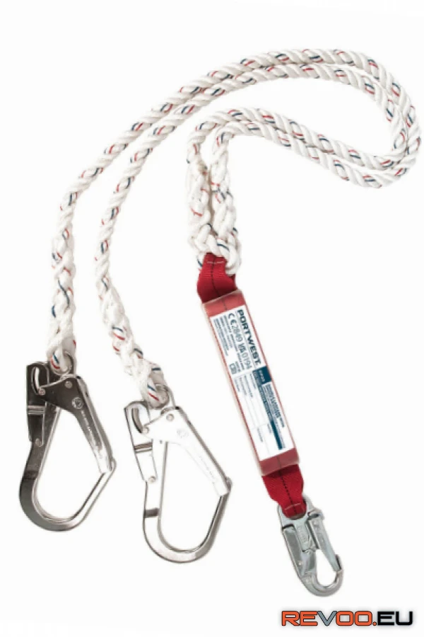 Y-kötél energiaelnyelővel és karabinerekkel Portwest FP25 1.