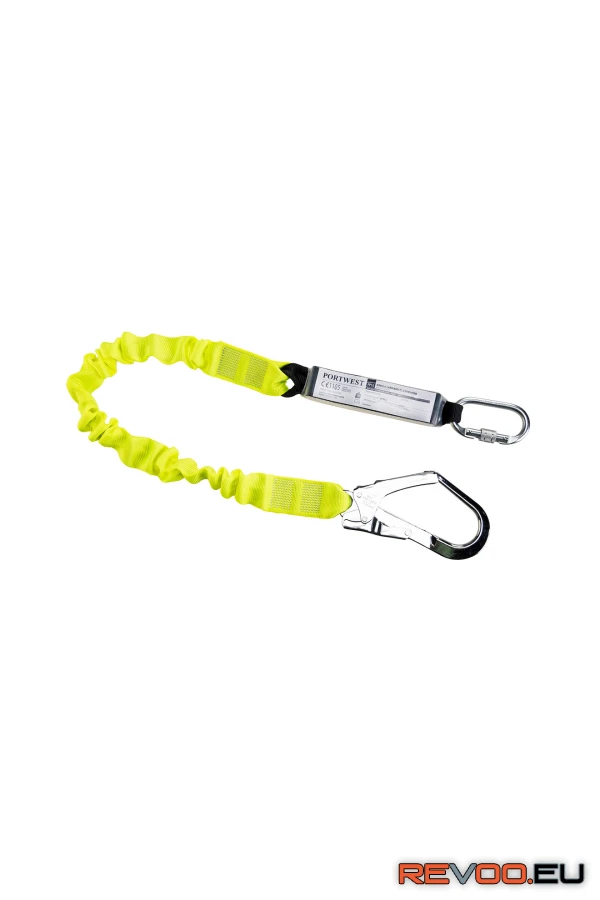 Heveder energia elnyelővel és karabinerekkel, rugalmas Portwest FP53 2.