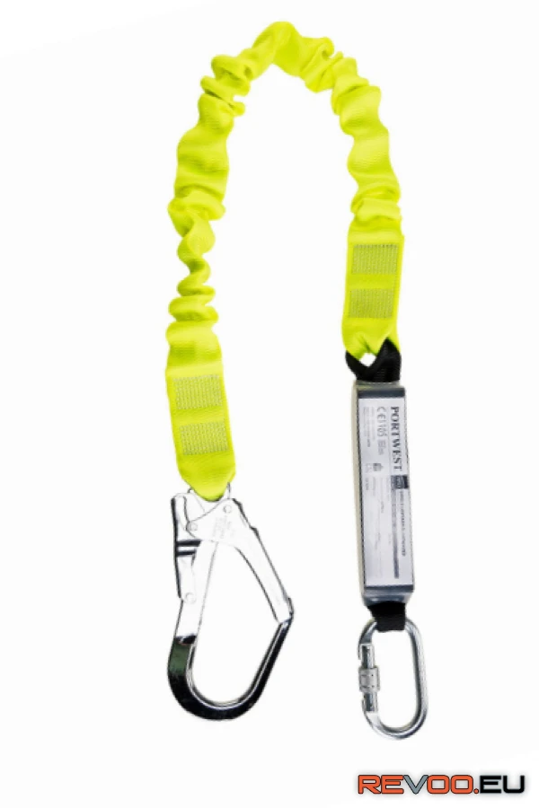 Heveder energia elnyelővel és karabinerekkel, rugalmas Portwest FP53 1.