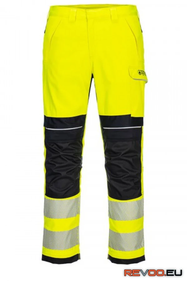 PW3 FR Hi-Vis Work lángálló nadrág   Portwest FR406 1.