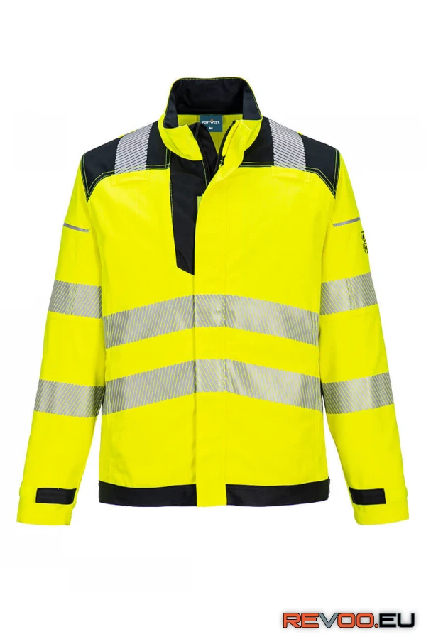 PW3 FR Hi-Vis Work lángálló kabát   Portwest FR714 1.