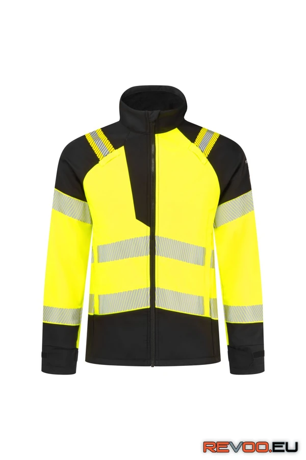 PW3 Modaflame softshell Hi-Vis Multi-Norm FR antisztatikus és lángálló kabát Portwest FR718 2.