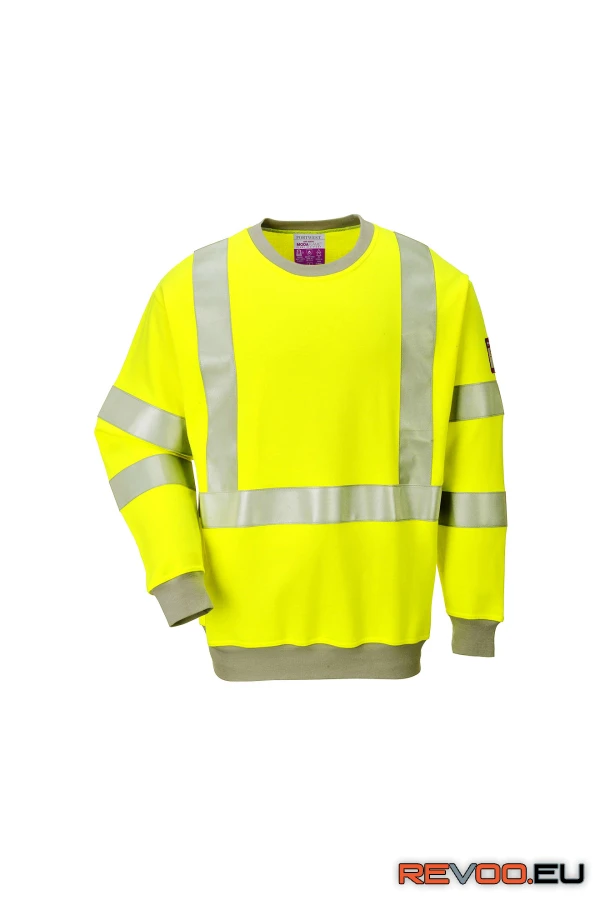 Lángálló, antisztatikus, Hi-Vis pulóver Portwest FR72 2.
