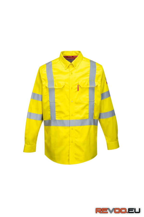 Bizflame 88/12 FR Hi-Vis lángálló ing   Portwest FR95 2.