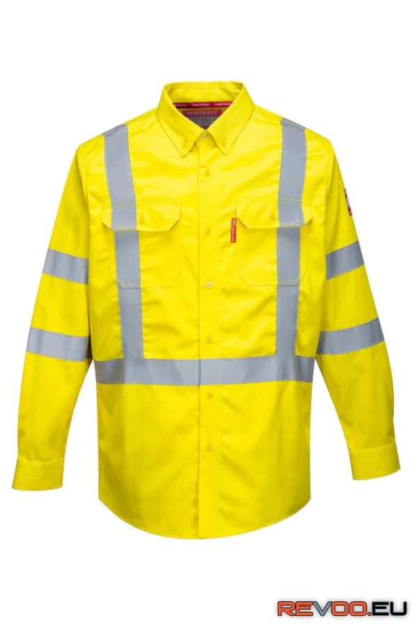Bizflame 88/12 FR Hi-Vis lángálló ing   Portwest FR95 1.