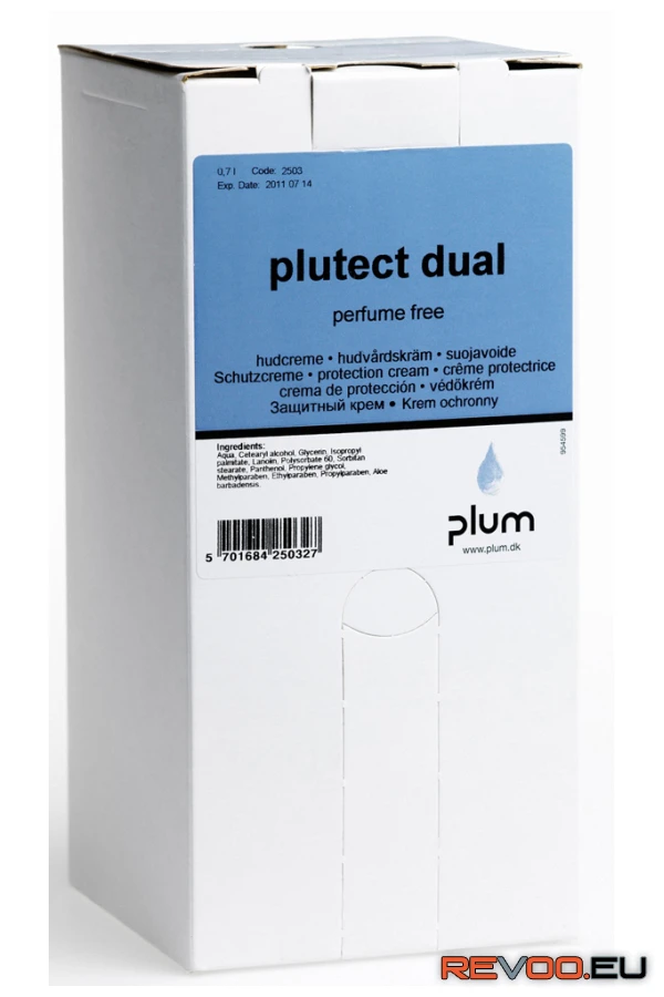 Plum Plutect dual munkavégzés előtti krém 0.7 l8   Coverguard GANPL25 1.