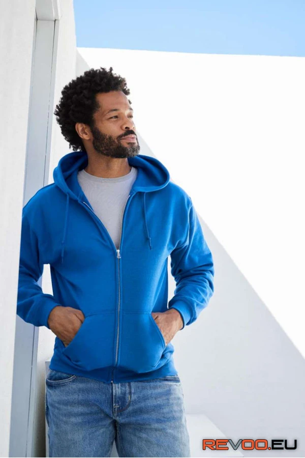 Heavy blend végig cipzáras kapucnis pulóver Gildan GI18600 3.