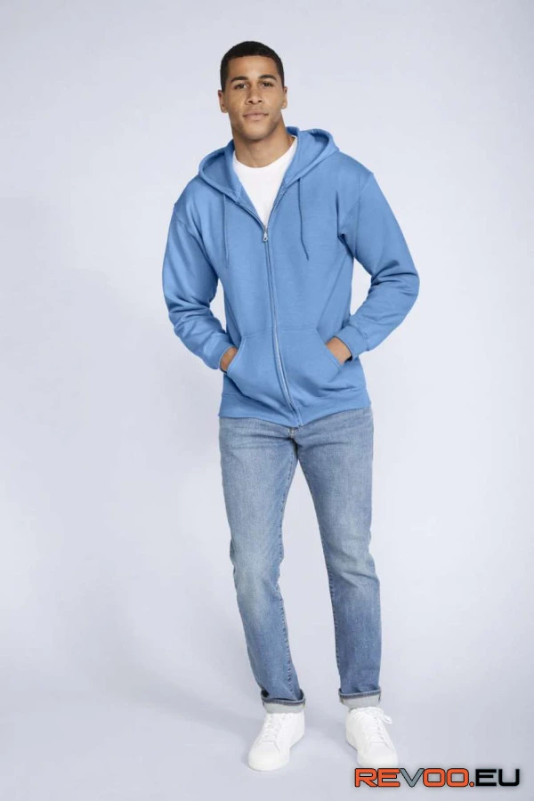 Heavy blend végig cipzáras kapucnis pulóver Gildan GI18600 7.