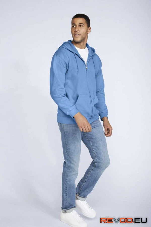 Heavy blend végig cipzáras kapucnis pulóver Gildan GI18600 8.