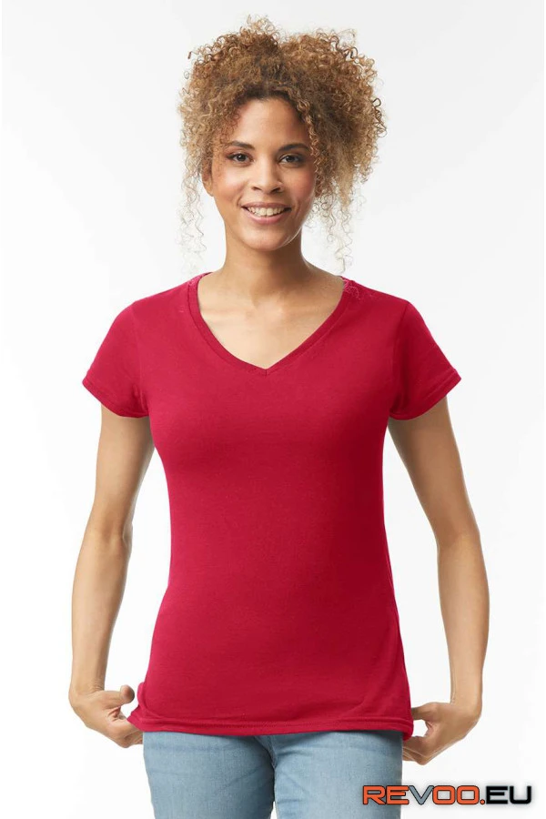 Softstyle V-nyakú póló Gildan GIL64V00 6.