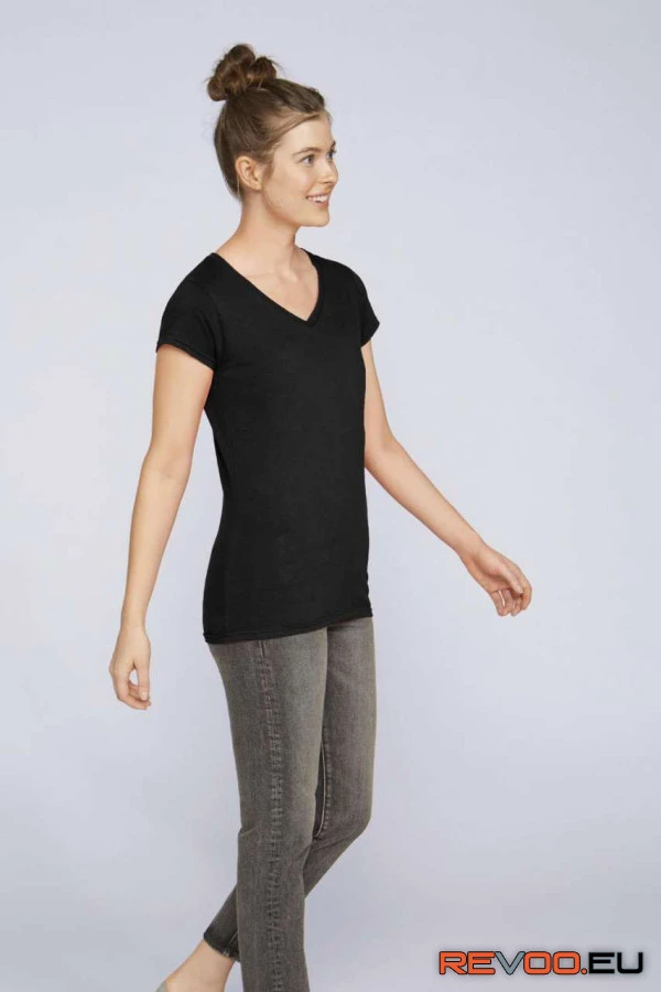 Softstyle V-nyakú póló Gildan GIL64V00 7.