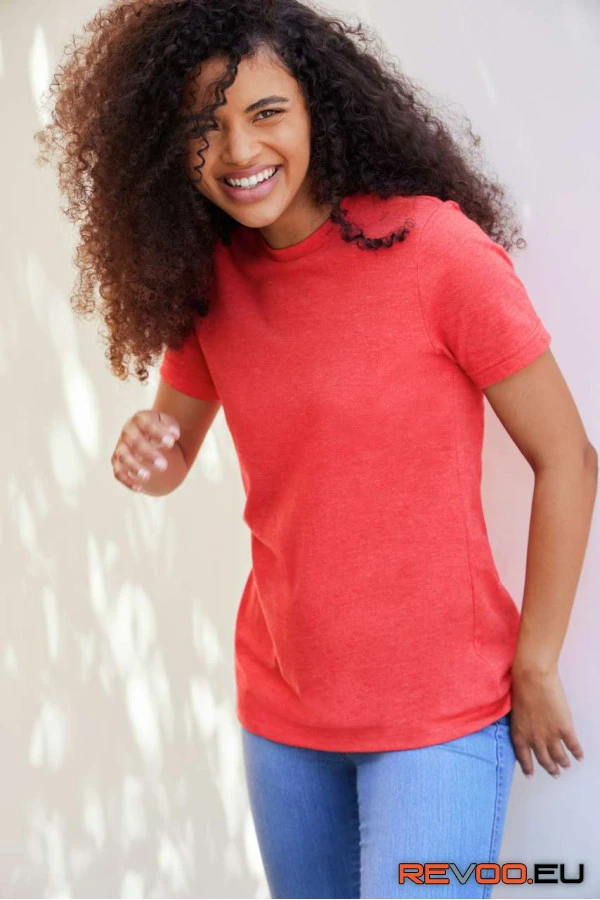 Softstyle CVC női környakas póló Gildan GIL67000 2.