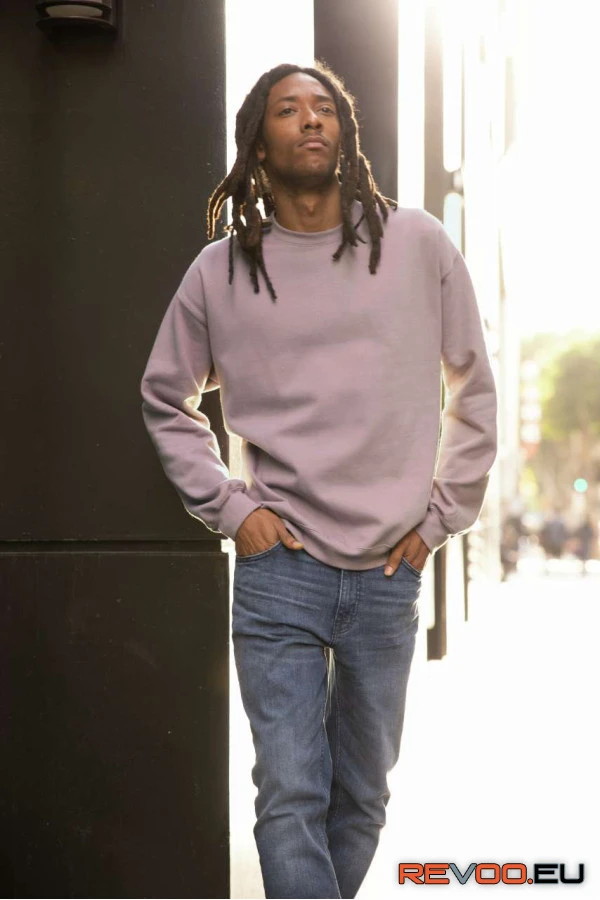 Softstyle középsúlyú felnőtt környakas pulóver Gildan GISF000 1.