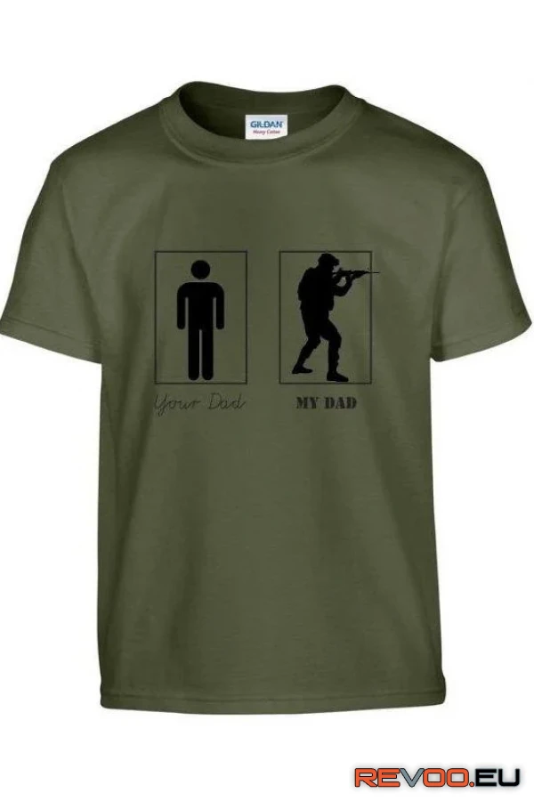 Your dad, my dad gyerek póló  Gildan GYR00235-238 1.
