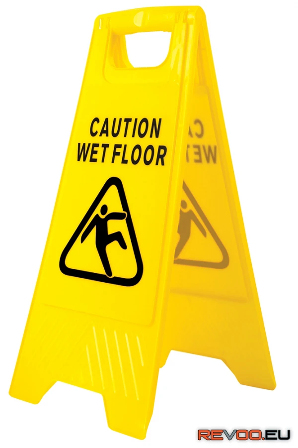 Csúszásveszély figyelmeztető tábla Portwest HV20 1.