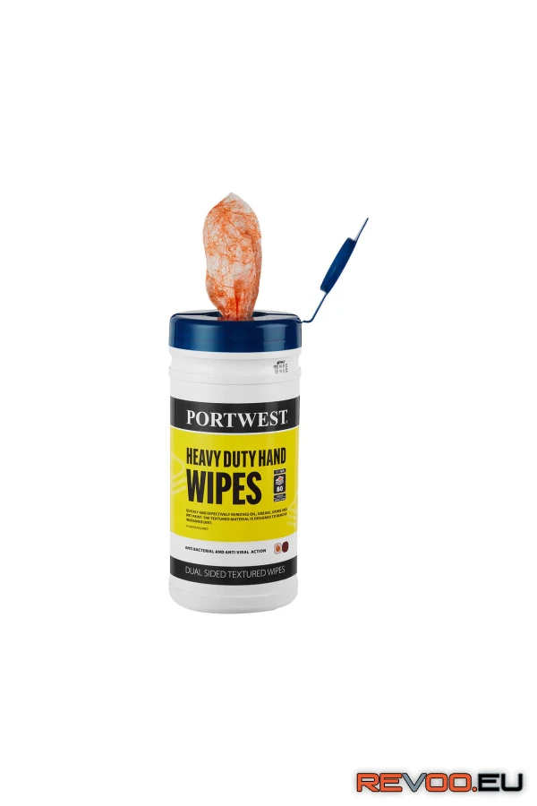 Nagy teherbírású kéztisztító kendő (80 darab)   Portwest IW30 2.