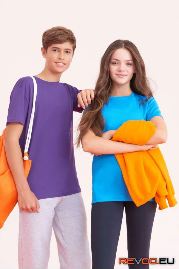 Kid Cool környakas póló Just Cool JC001J 5.