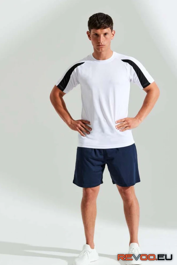 Contrast környakas póló   Just Cool JC003 1.