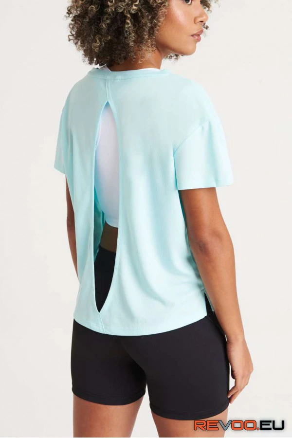 Női nyitott hátú környakas póló Just Cool JC013 2.