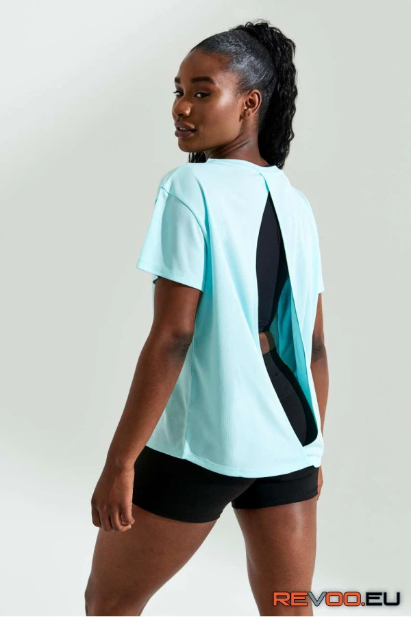 Női nyitott hátú környakas póló Just Cool JC013 3.