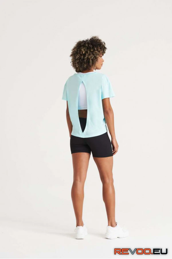 Női nyitott hátú környakas póló Just Cool JC013 8.