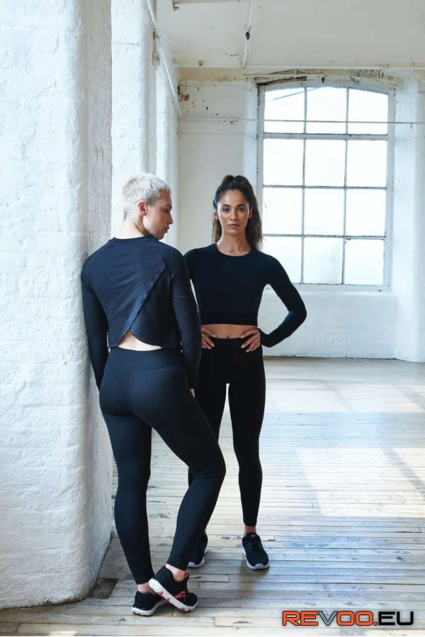 Női hosszú ujjú rövid környakas póló Just Cool JC039 4.