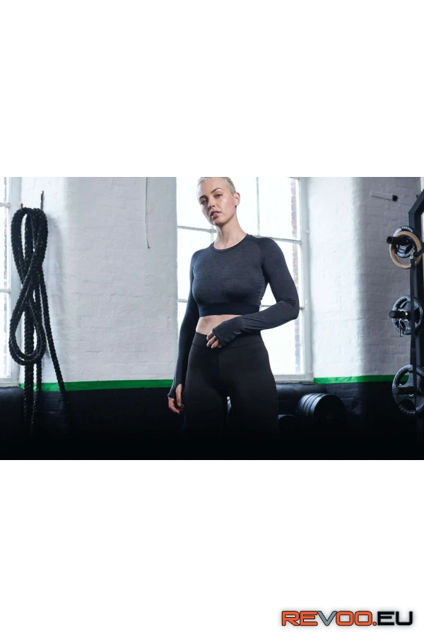 Női hosszú ujjú rövid környakas póló Just Cool JC039 6.