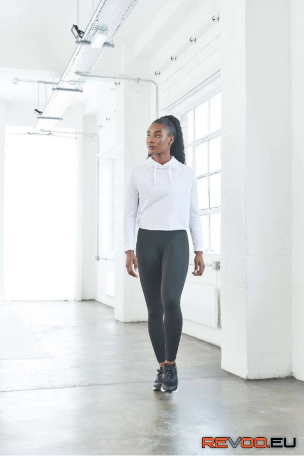 Lányka kereszt hátas kapucnis pulóver   Just Cool JC054 2.