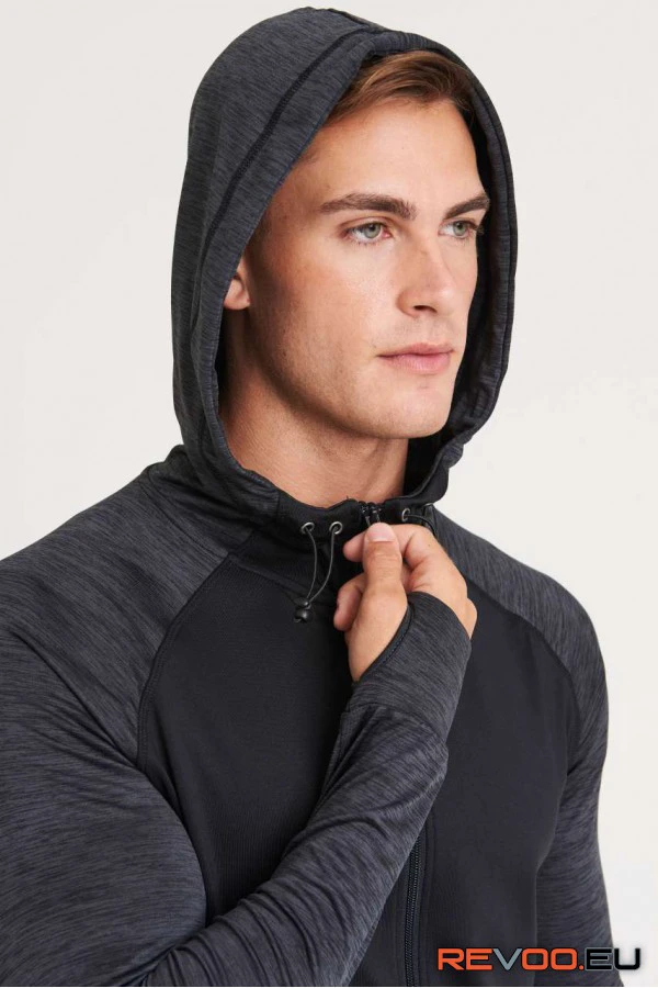 Cool kontrasztos férfi kapucnis Just Cool JC057 5.