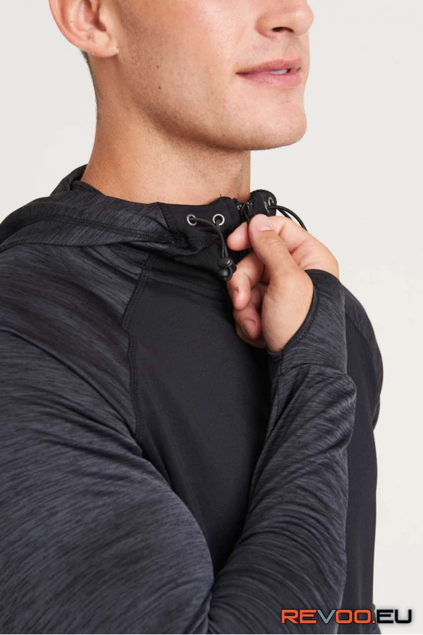 Cool kontrasztos férfi kapucnis Just Cool JC057 6.