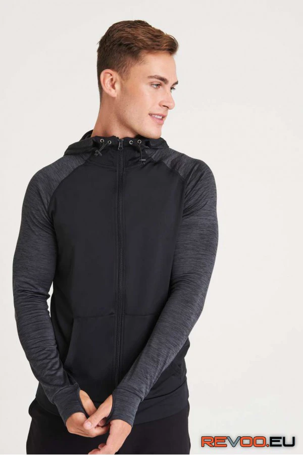 Cool kontrasztos férfi kapucnis Just Cool JC057 8.