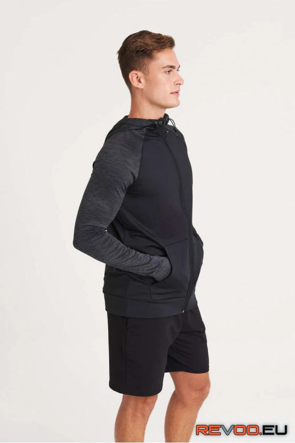 Cool kontrasztos férfi kapucnis Just Cool JC057 9.