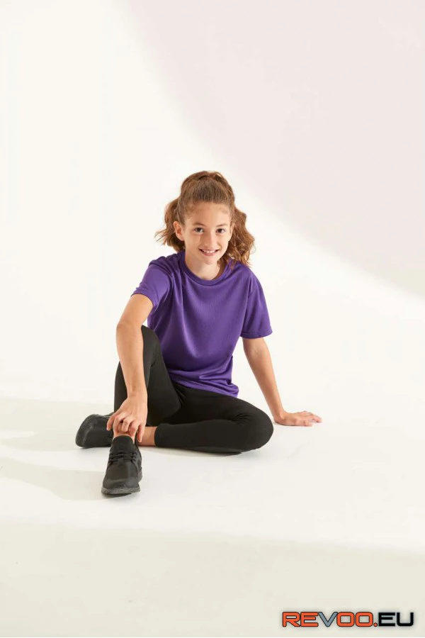 Kid Cool újrahasznosított környakas póló   Just Cool JC201J 3.