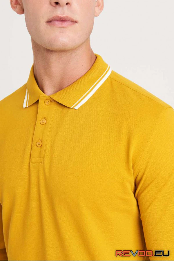 Hosszú ujjú galléros póló   Just Polos JP103 7.