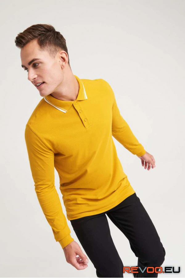 Hosszú ujjú galléros póló   Just Polos JP103 8.