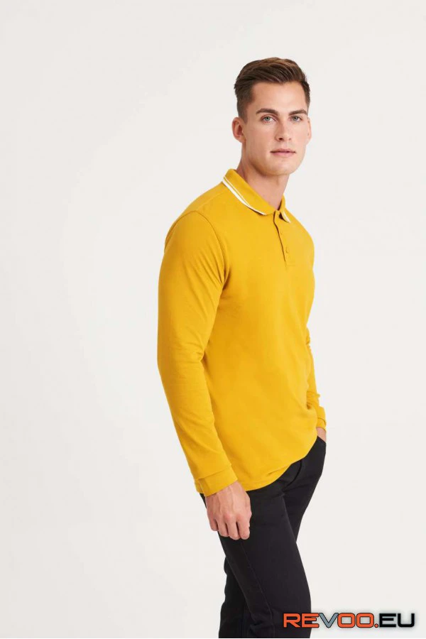 Hosszú ujjú galléros póló   Just Polos JP103 9.