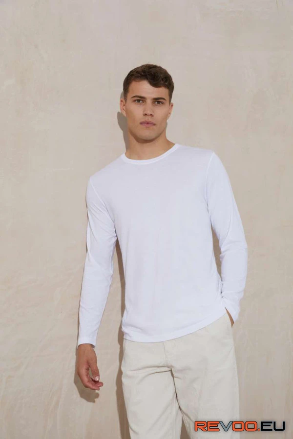 Tri-blend kevertszálas hosszú ujjú póló Just Ts JT002 2.