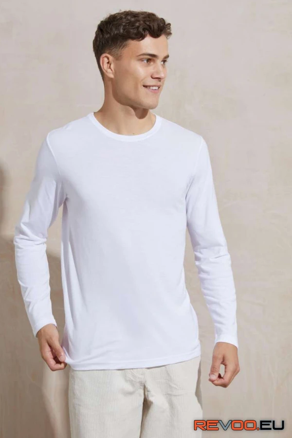 Tri-blend kevertszálas hosszú ujjú póló Just Ts JT002 1.