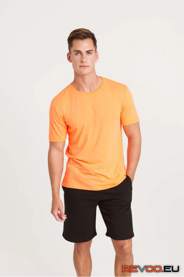 Electric Tri-blend környakas póló   Just Ts JT004 3.