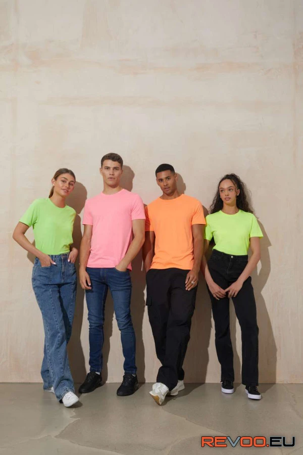 Electric Tri-blend környakas póló   Just Ts JT004 7.