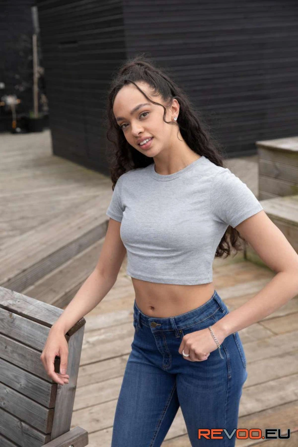 Tri-blend kevertszálas lányka póló Just Ts JT006 4.