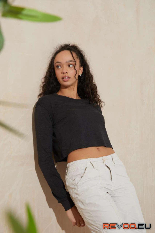 Női hosszú ujjú vágott környakas póló Just Ts JT016 7.