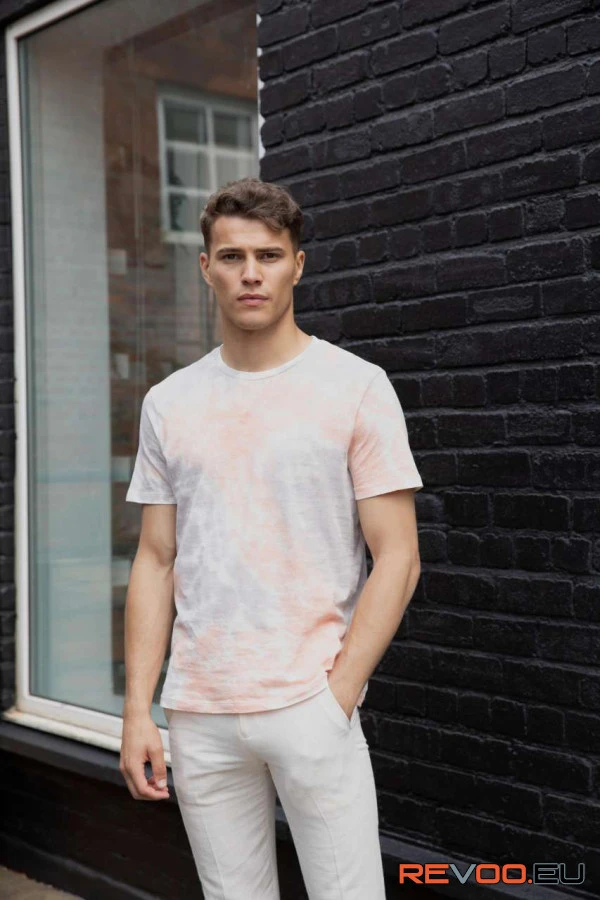 Nyakkendő-festék környakas póló   Just Ts JT022 6.