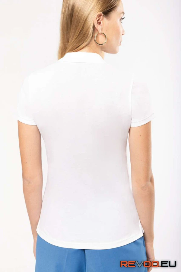 Női organikus pamut 180 piké galléros póló   Kariban KA2026 4.