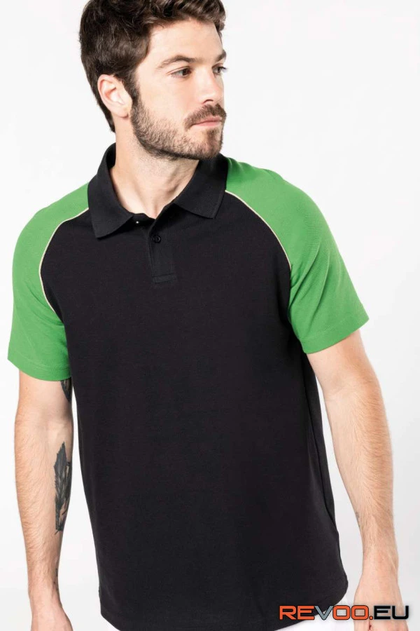 Baseball rövid ujjú póló Kariban KA226 2.