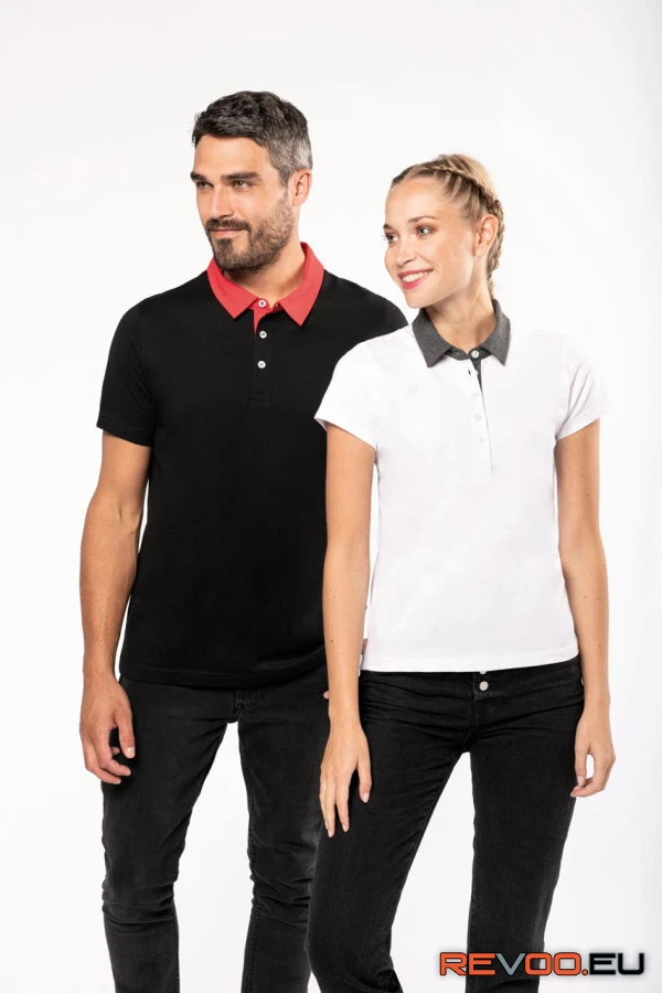 Kétszínű póló Kariban KA260 2.